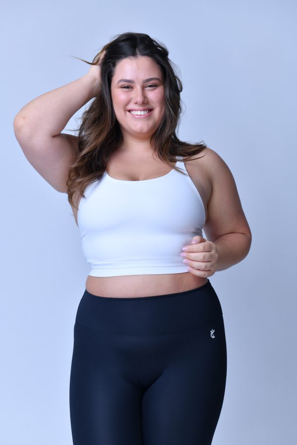 טופ PERFOMANCE - לבן